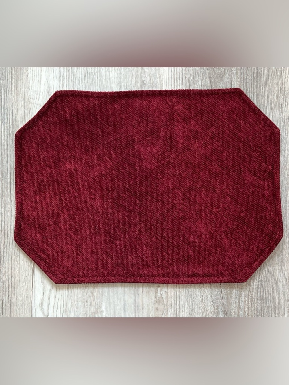 Burgundy Placemats set of 6